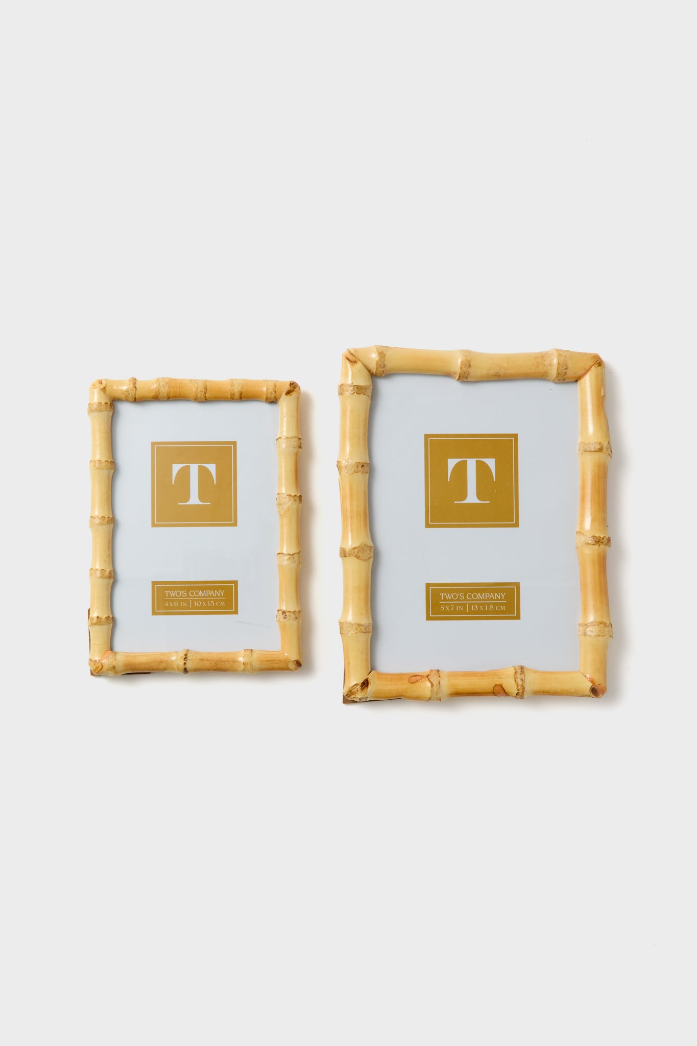 5x7 Blonde Natural Bamboo Finish Photo Frame