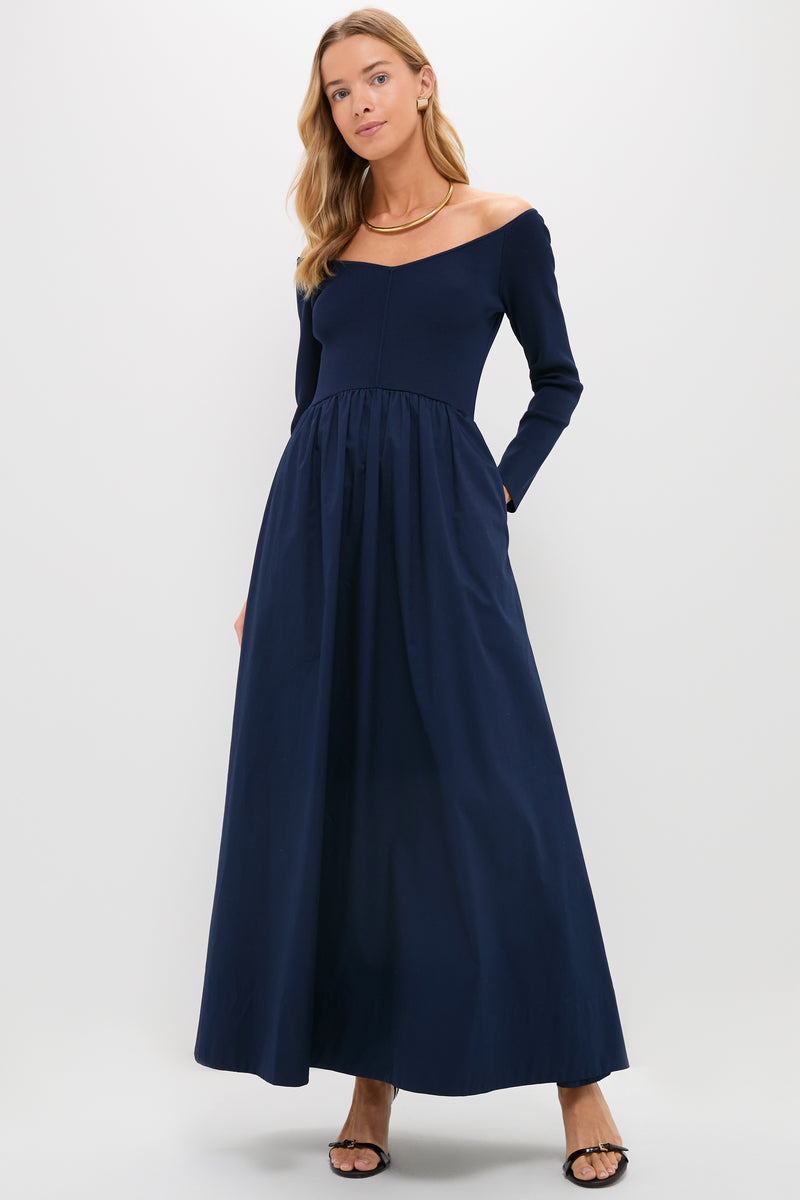 Navy Clea Dress Tuckernuck