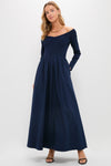 Navy Clea Dress
