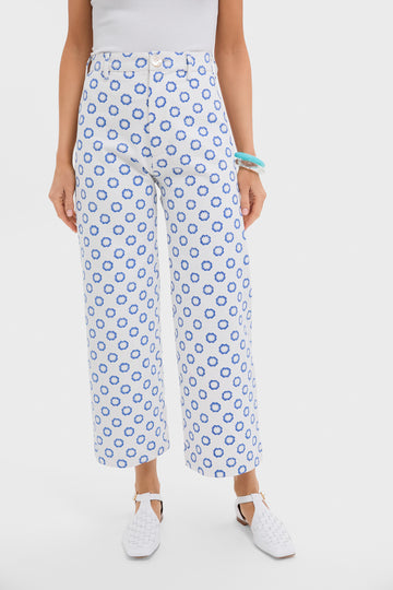 Daffodil Print Disco Pants