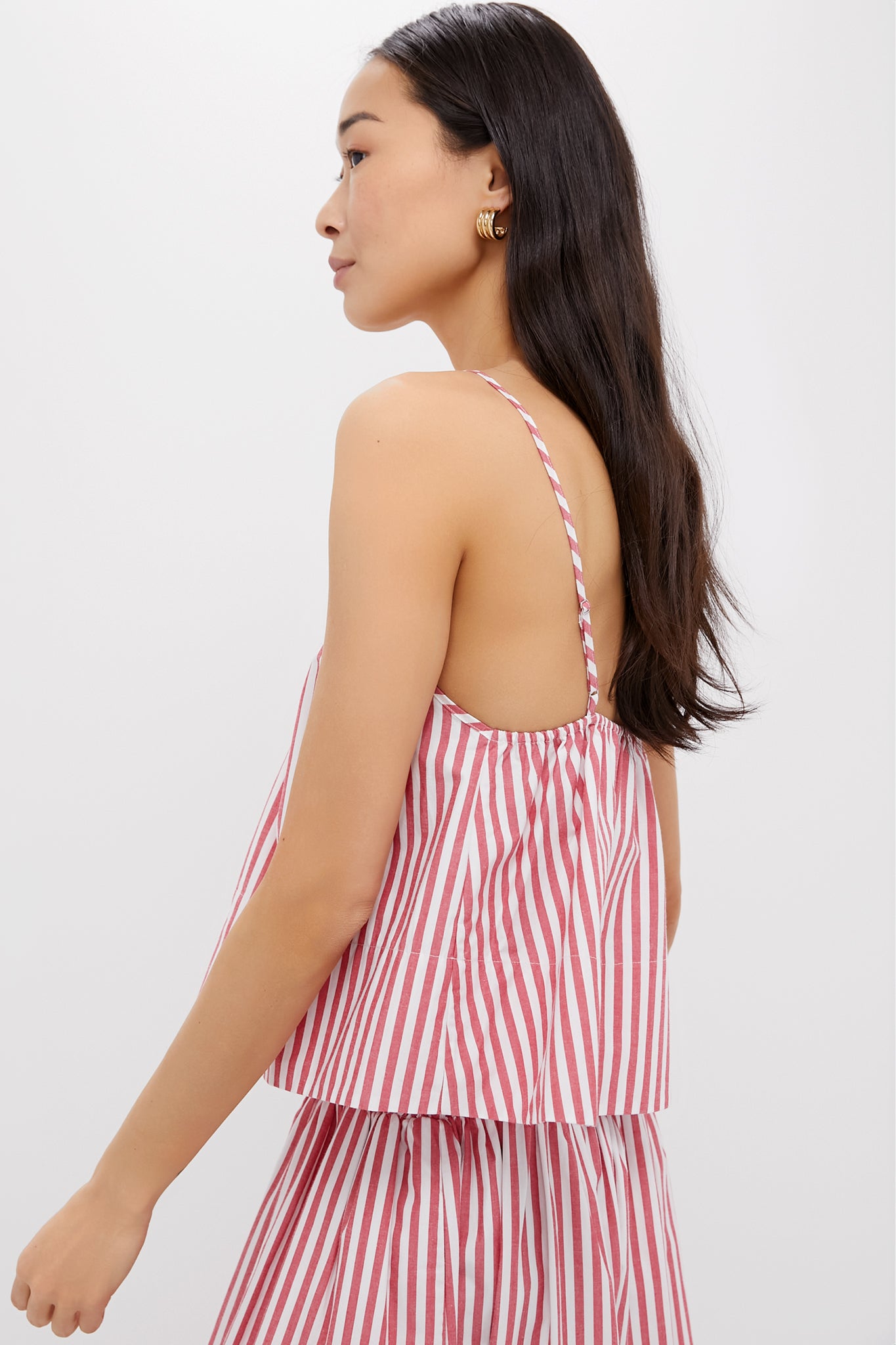 Lipstick Red Mayan Top