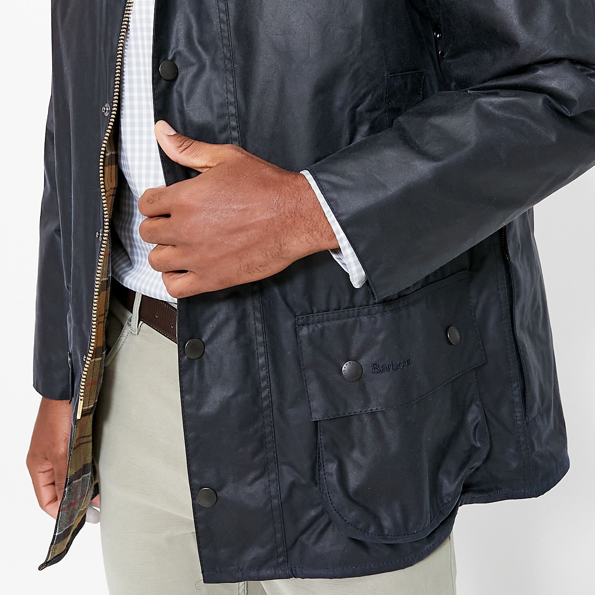 Barbour beaufort jacket mens navy online