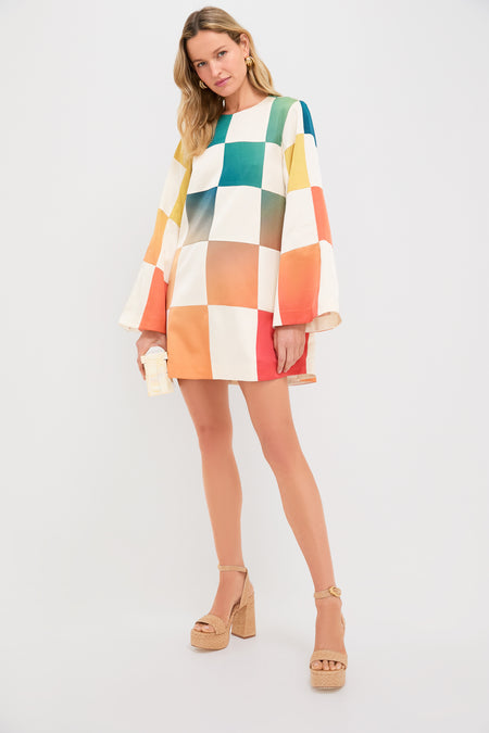 Ivory and Gradient Lepton Dress