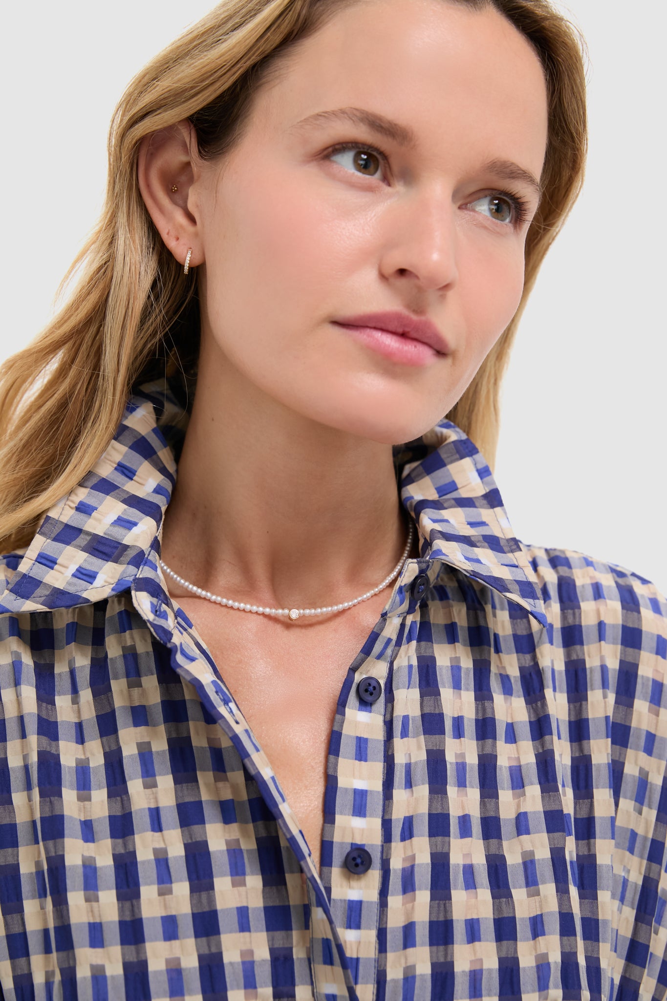 White Claire Necklace | Brinker + Eliza