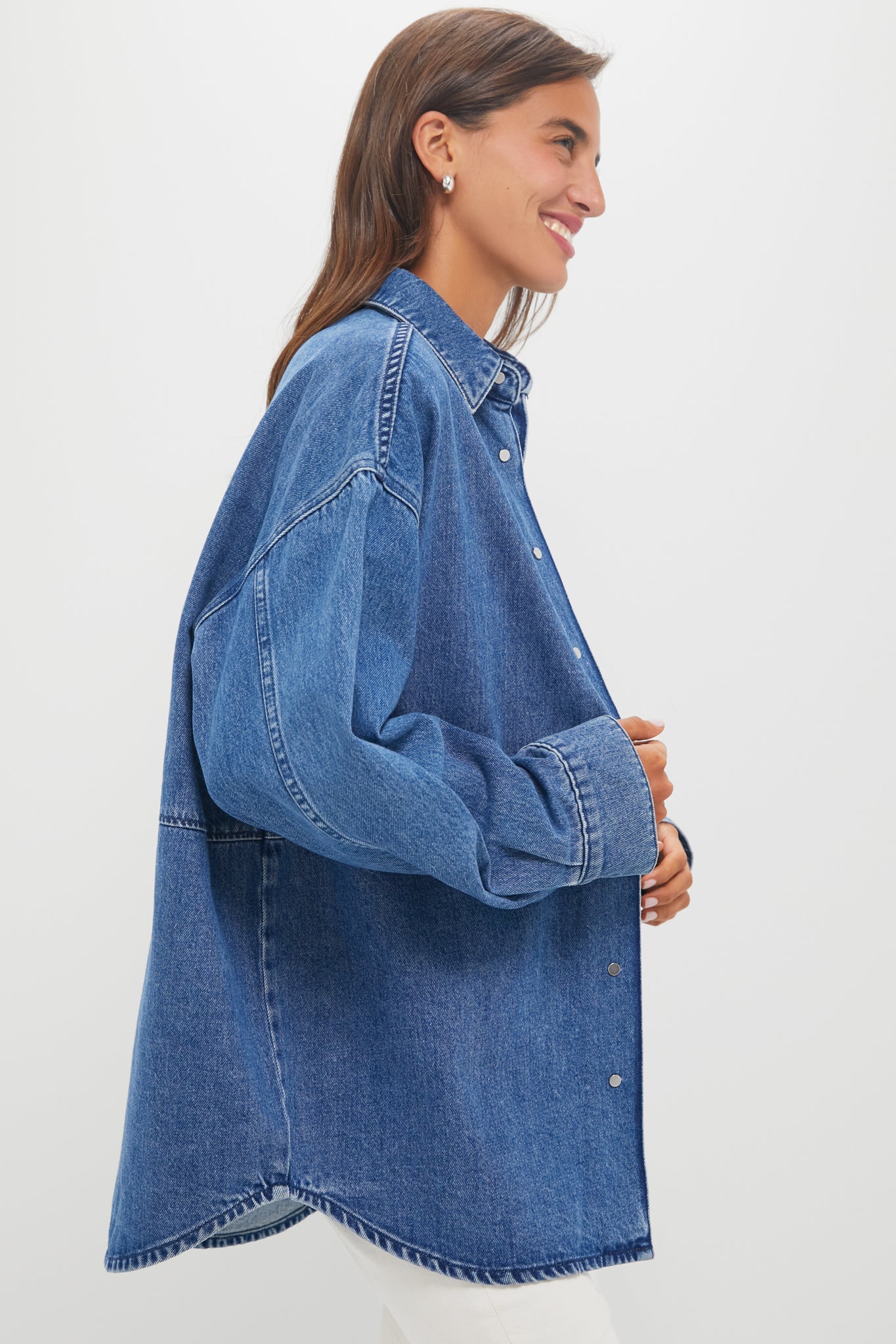 Fresh Blue Otis Organic Denim Jacket | Nude Lucy
