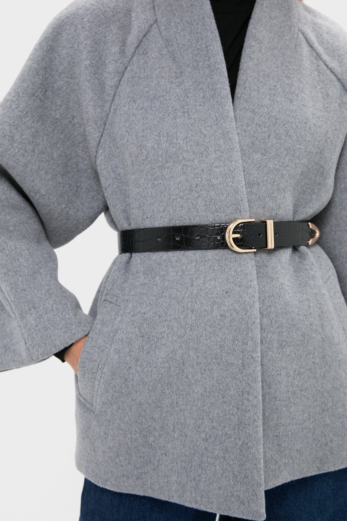 Gray Odelie Cape