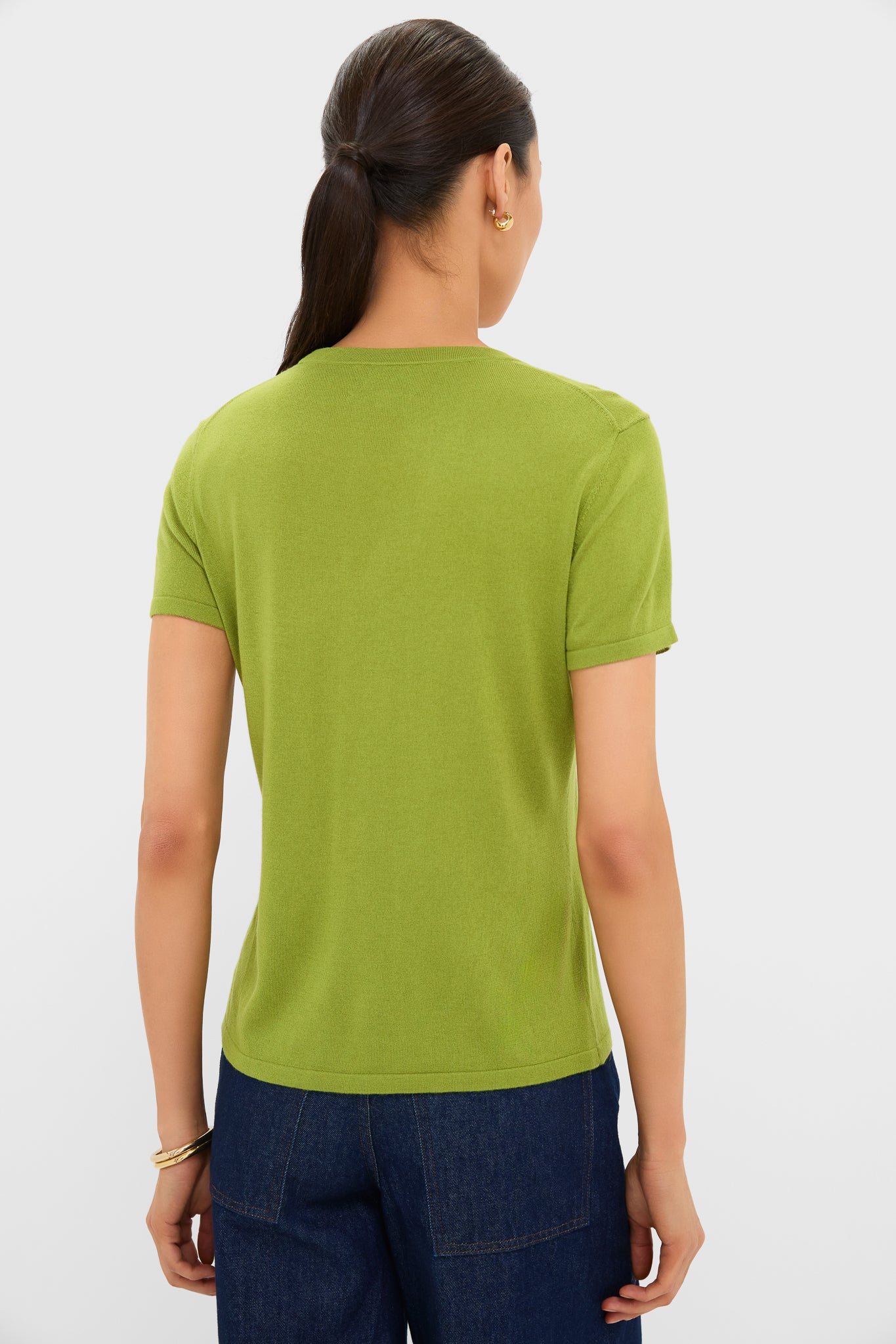 Woodbine Cashmere Silk Katie Tee