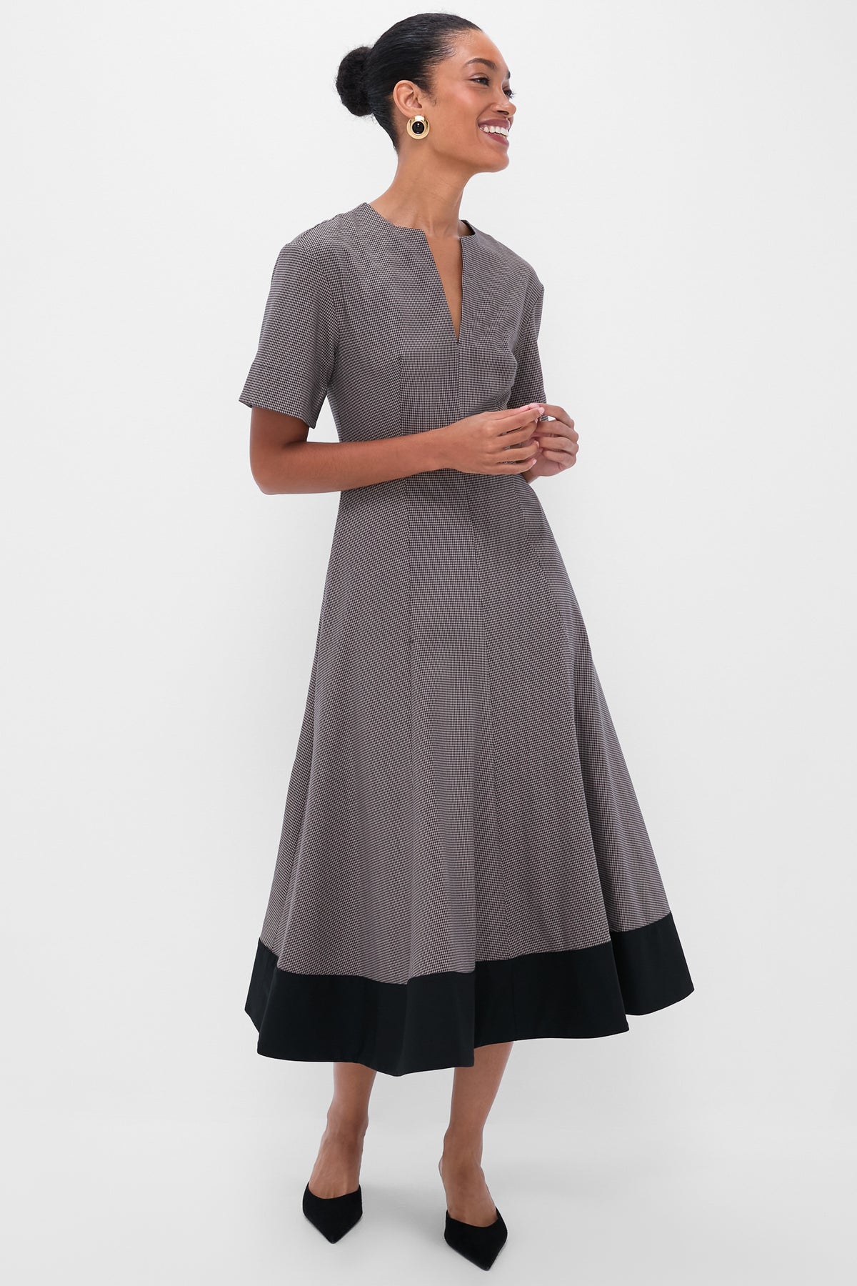 Houndstooth Frances Dress