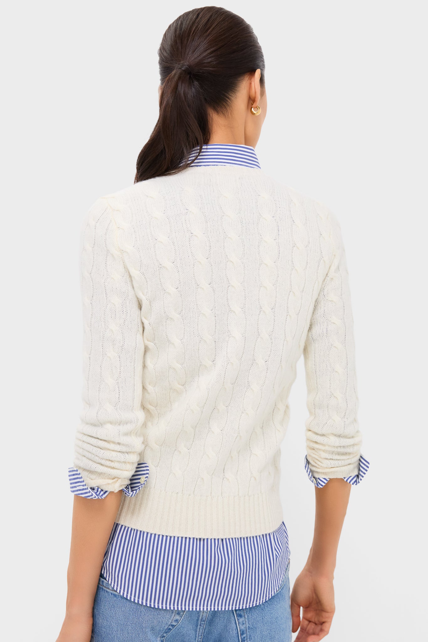 Cream Juliana Longsleeve Pullover