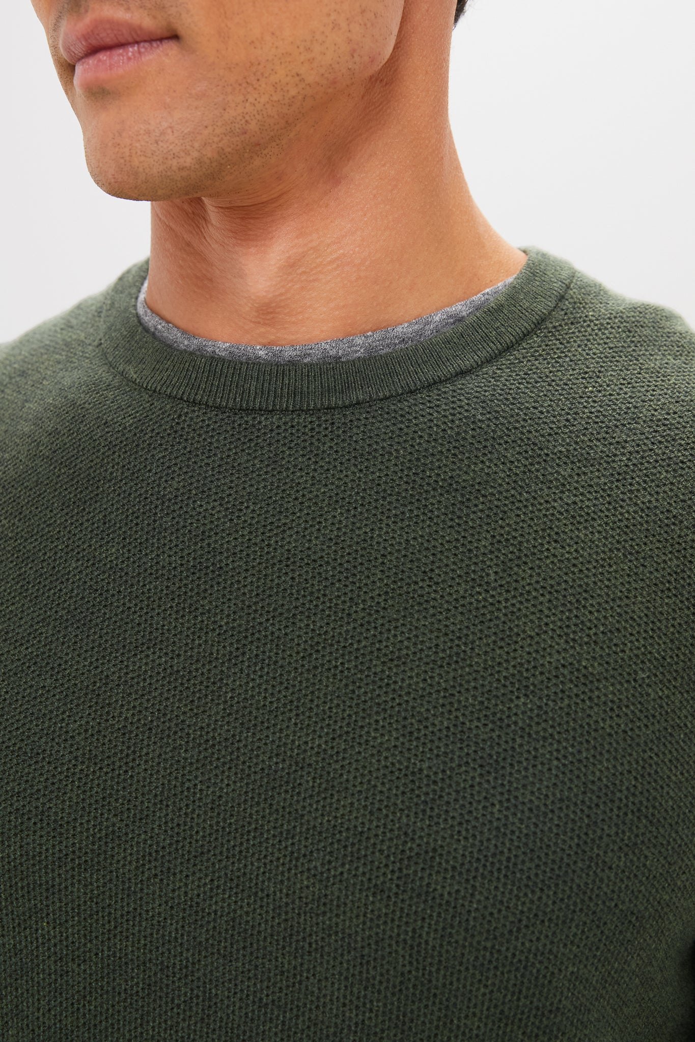 Barbour Green Sweater Tee