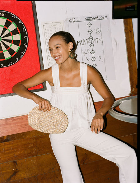 Embroidered Brighton Top