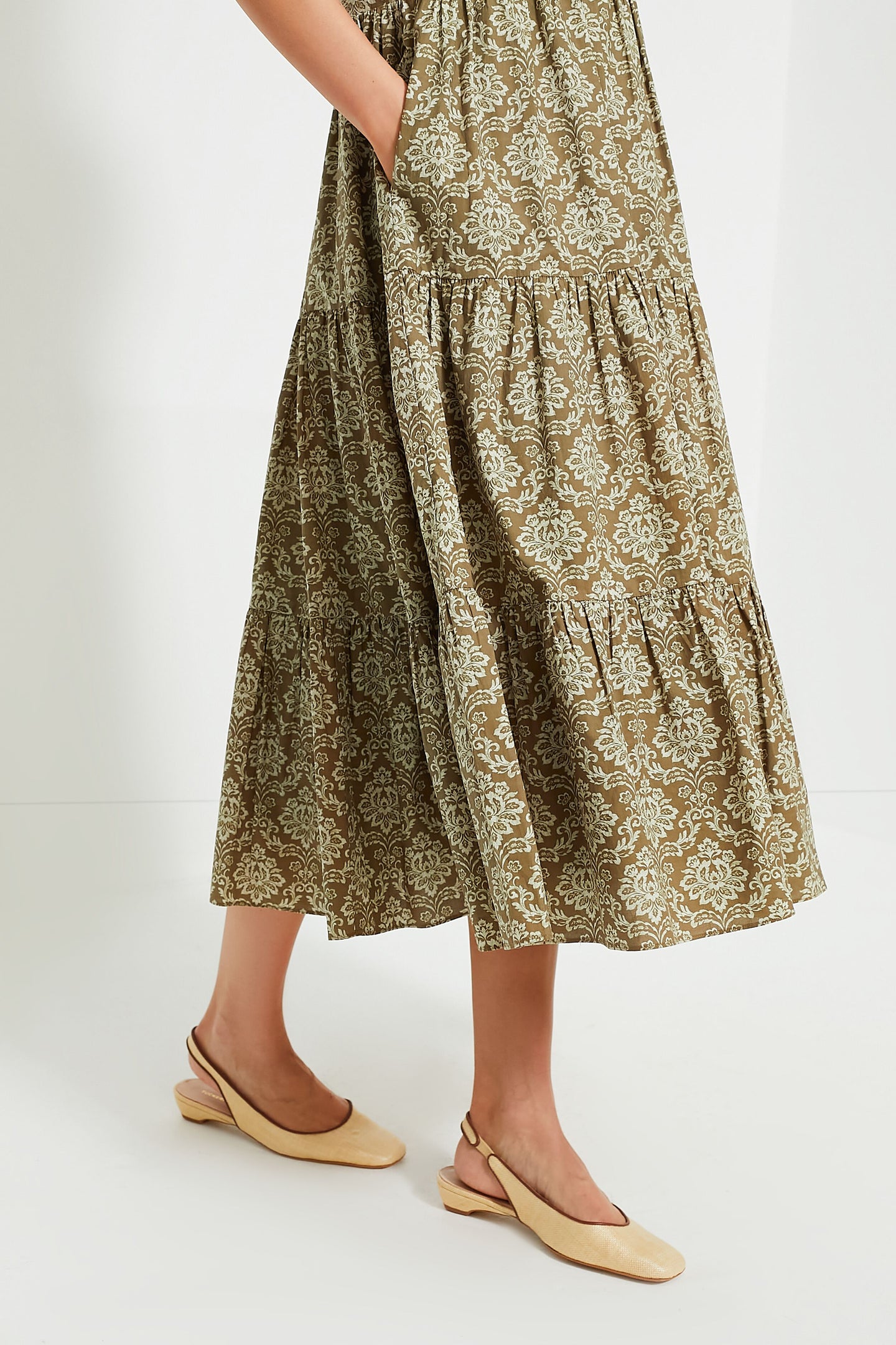 Moss Printed Bennett Maxi Dress