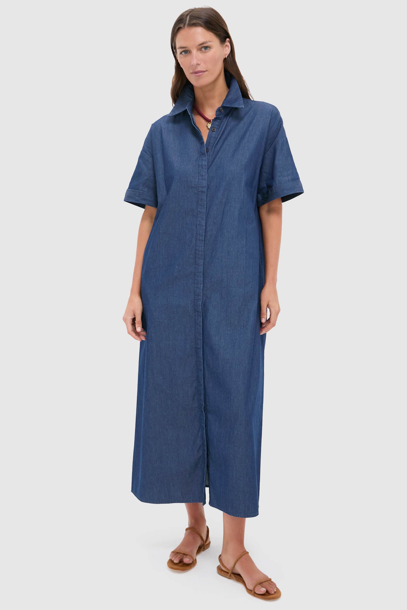 Pomander Place Dark Denim Zacara Dress Denim / XS