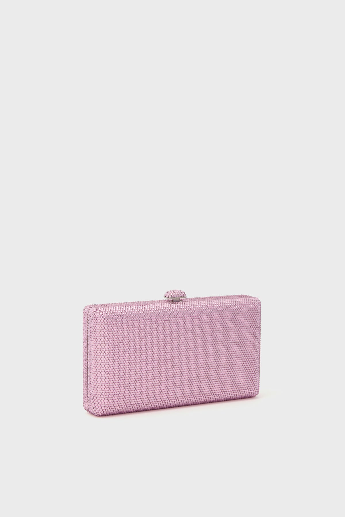 Pink Embellished Crystal Clutch