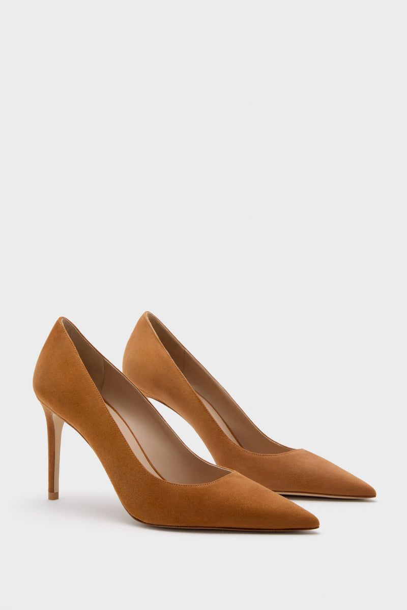 Hazel Suede Power 85 Heels