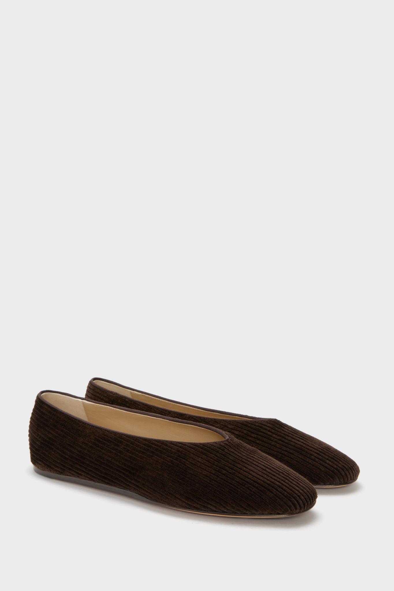 Chocolate Corduroy Regency Slippers