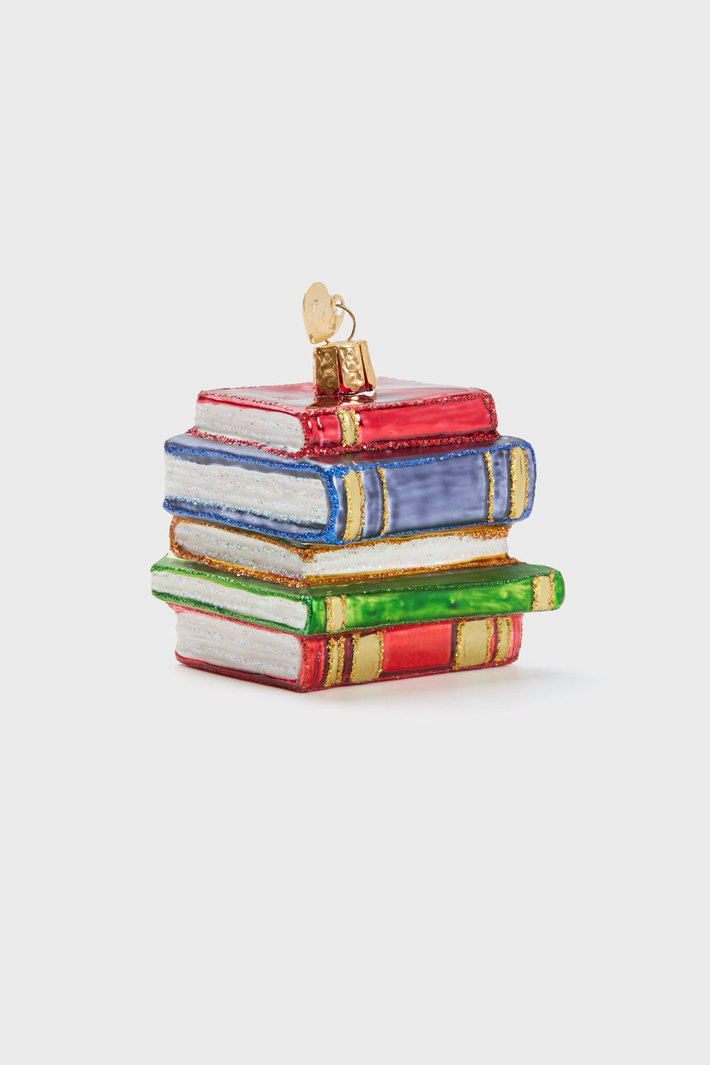 Stack of Books Ornament