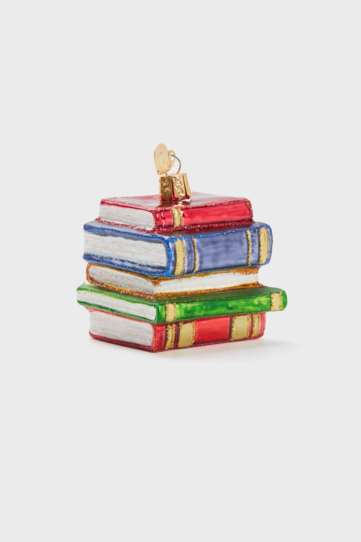 Stack of Books Ornament
