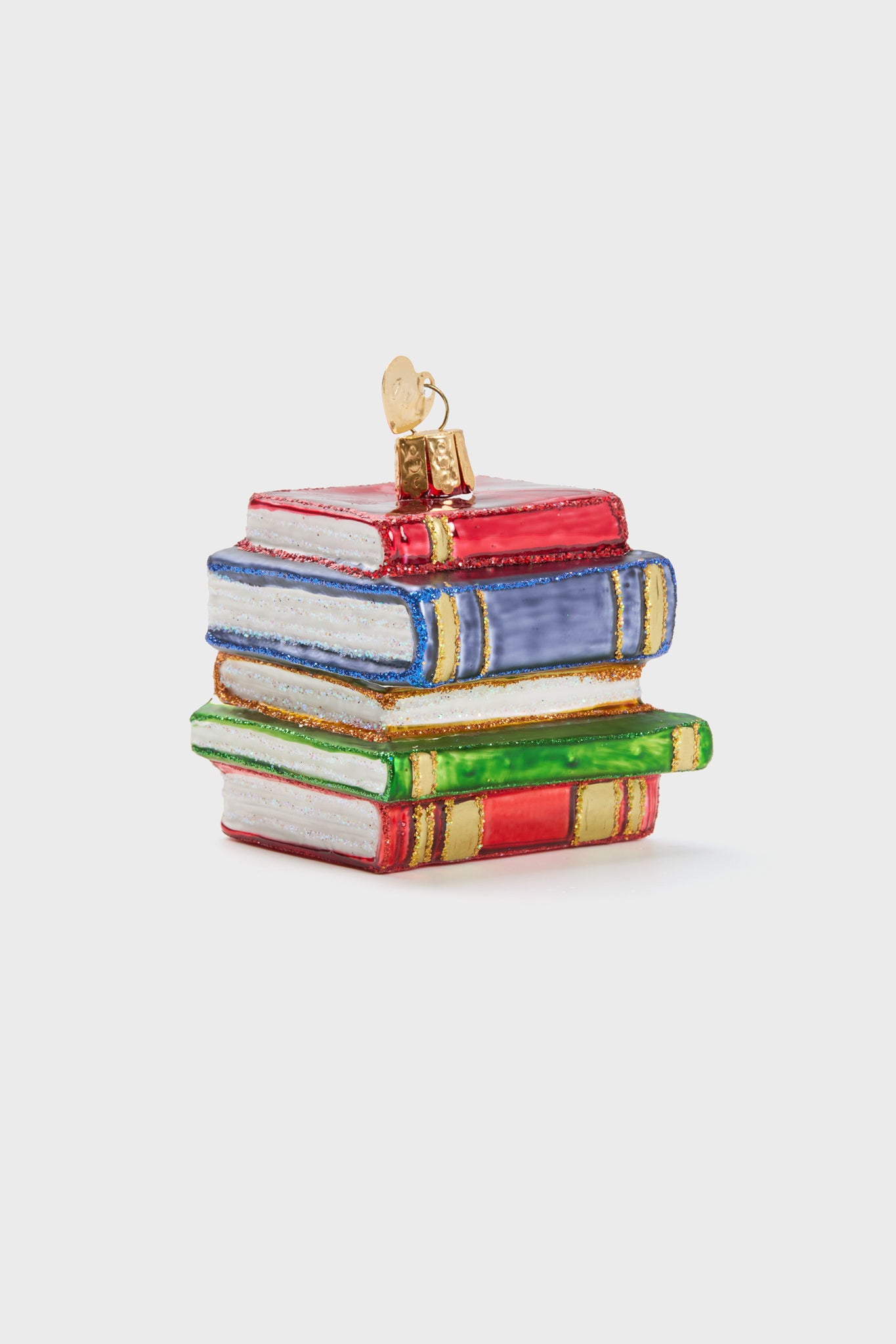 Stack of Books Ornament