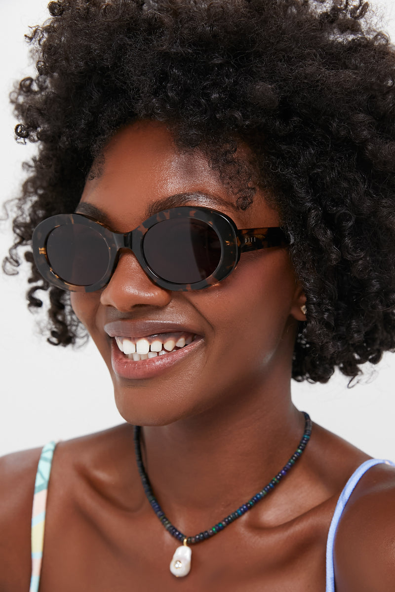 Espresso Tortoise Lainey Sunglasses