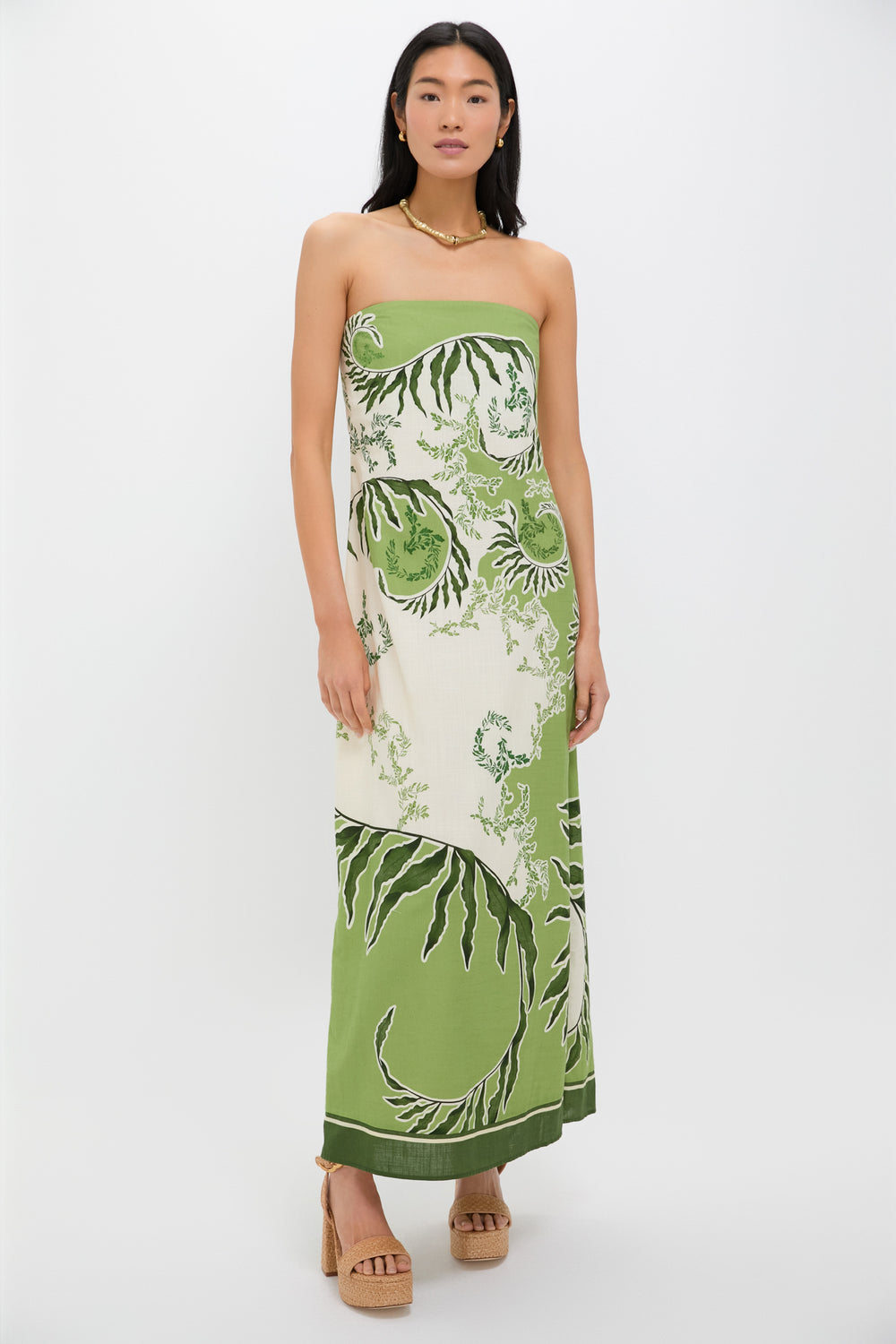Ireland Green Wess Midi Dress | Anna Cate Ireland Green Wess Midi Dress | Anna Cate