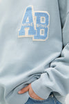 Light Blue Miles Oversized Sweatshirt