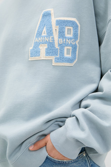 Light Blue Miles Oversized Sweatshirt