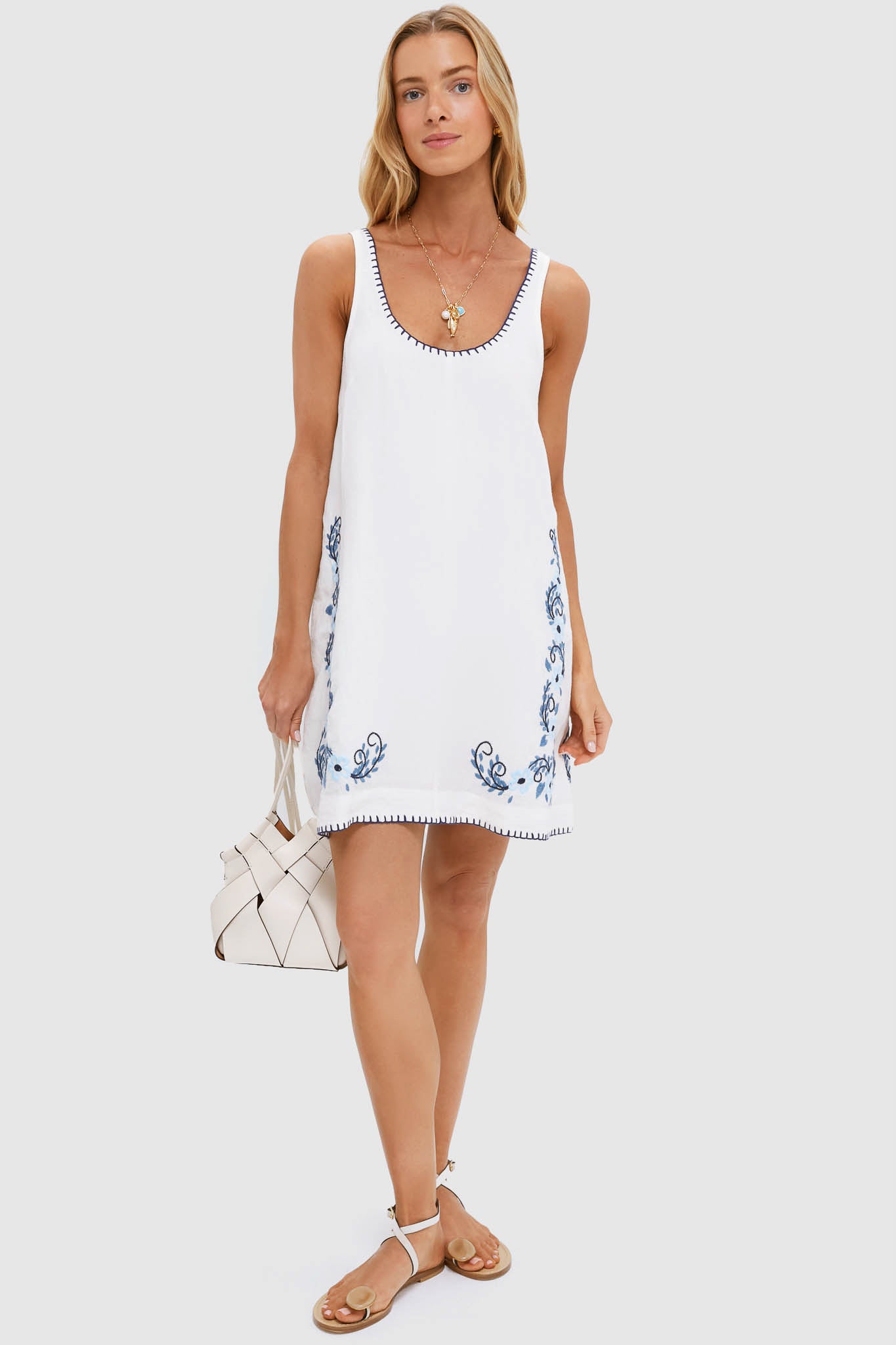 Indigo Blossom Sara Dress