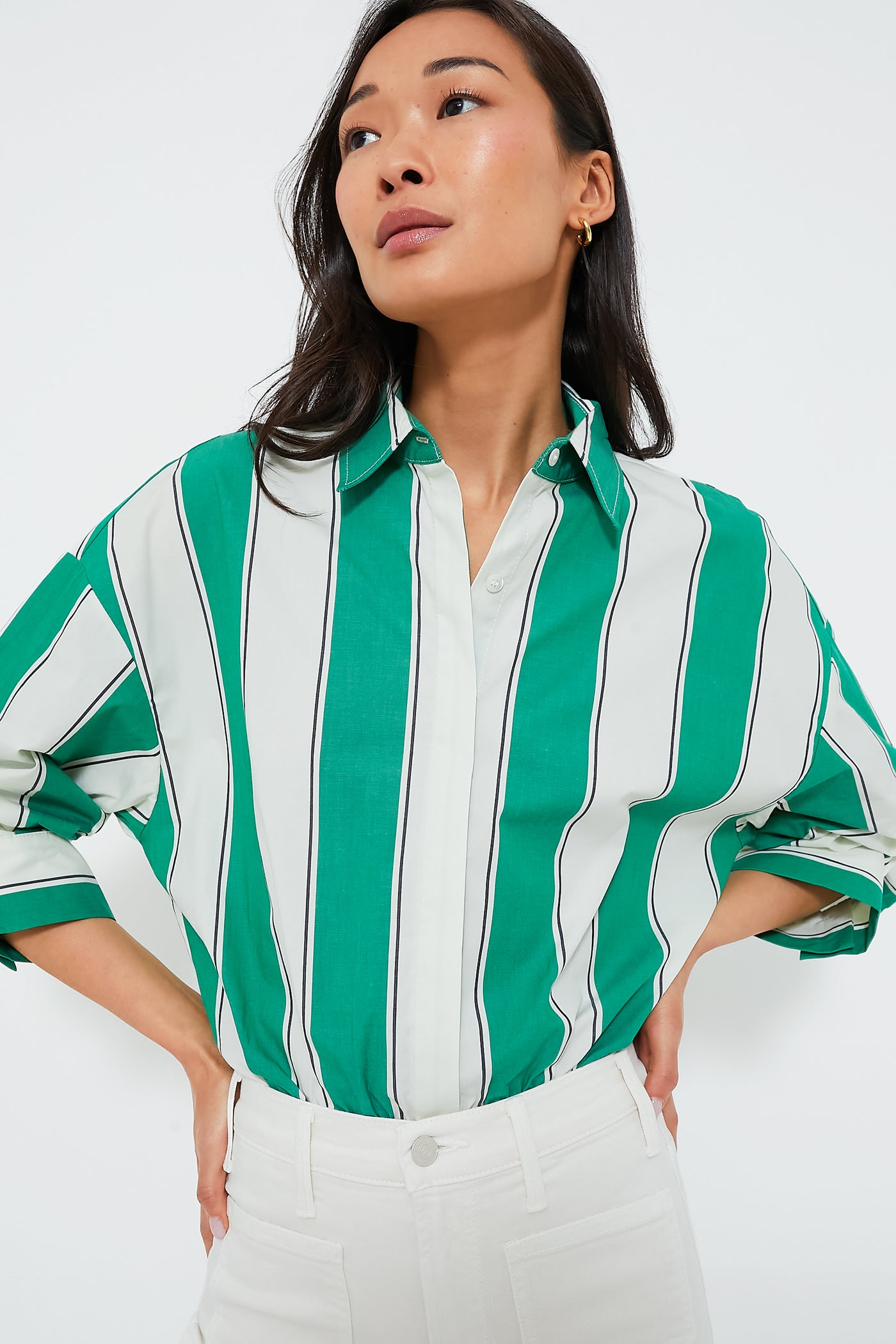 Bungalow Stripe Traverse Bodysuit