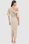 Beige with Jewel Embroidery Bowery Dress