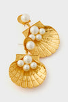 Gold Ariel Earrings