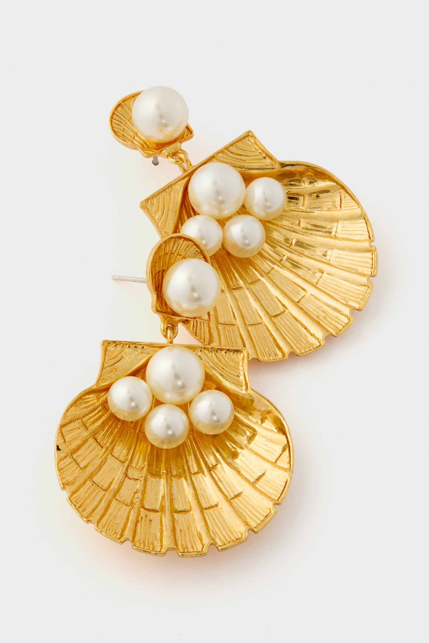Gold Ariel Earrings
