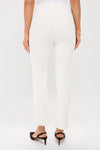 Winter White Corduroy Ashford Pants