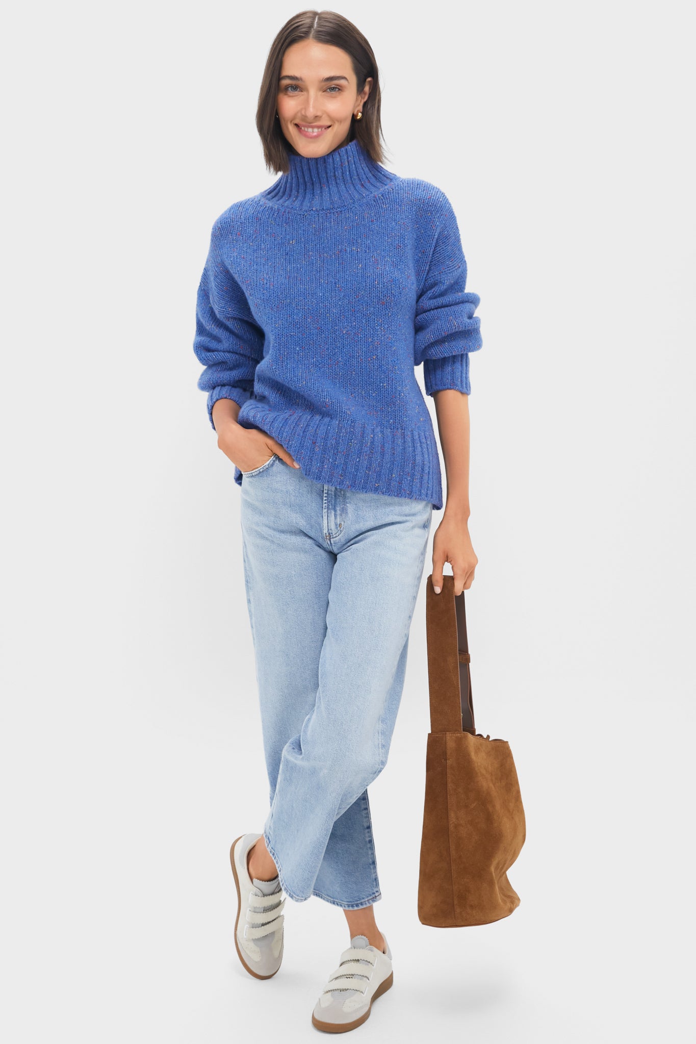 Marina Paige Polo Neck Sweater
