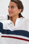 Americana Mesh Fischer Sweater
