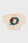 Holiday Wreath Constance Sweater