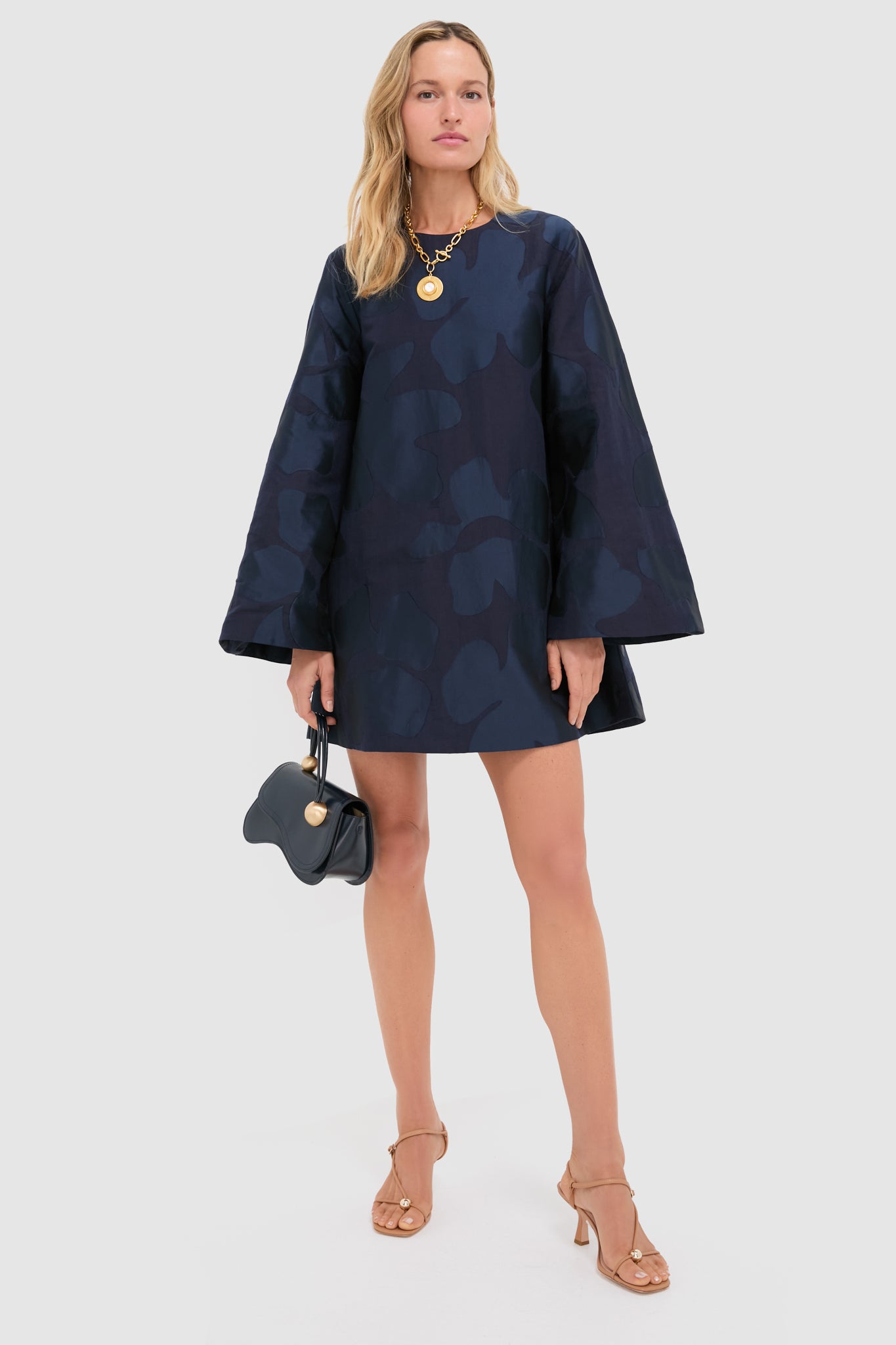 Gold Saturn Necklace