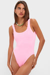 Bubblegum Square Neck One Piece