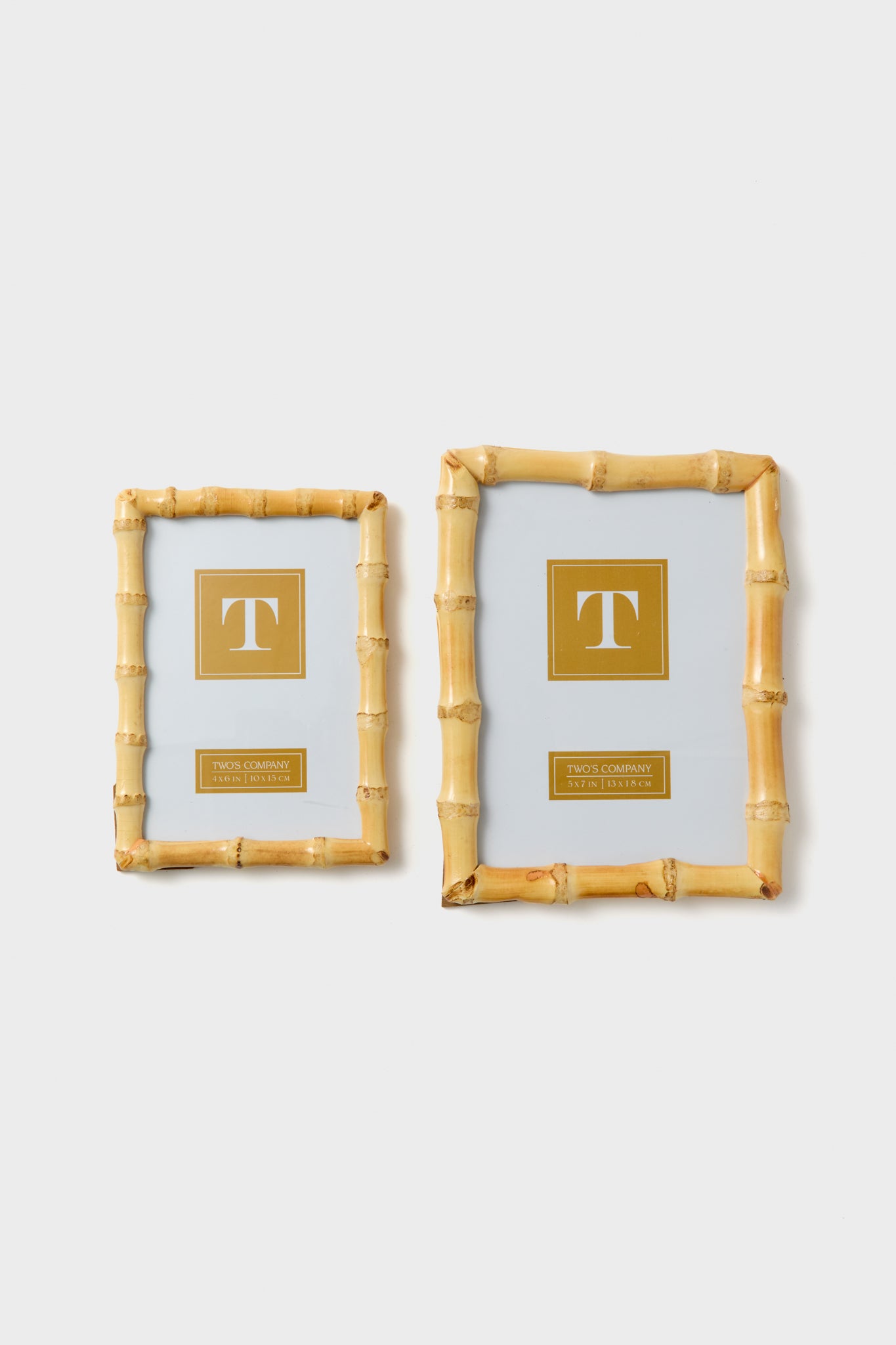 4x6 Blonde Natural Bamboo Finish Photo Frame