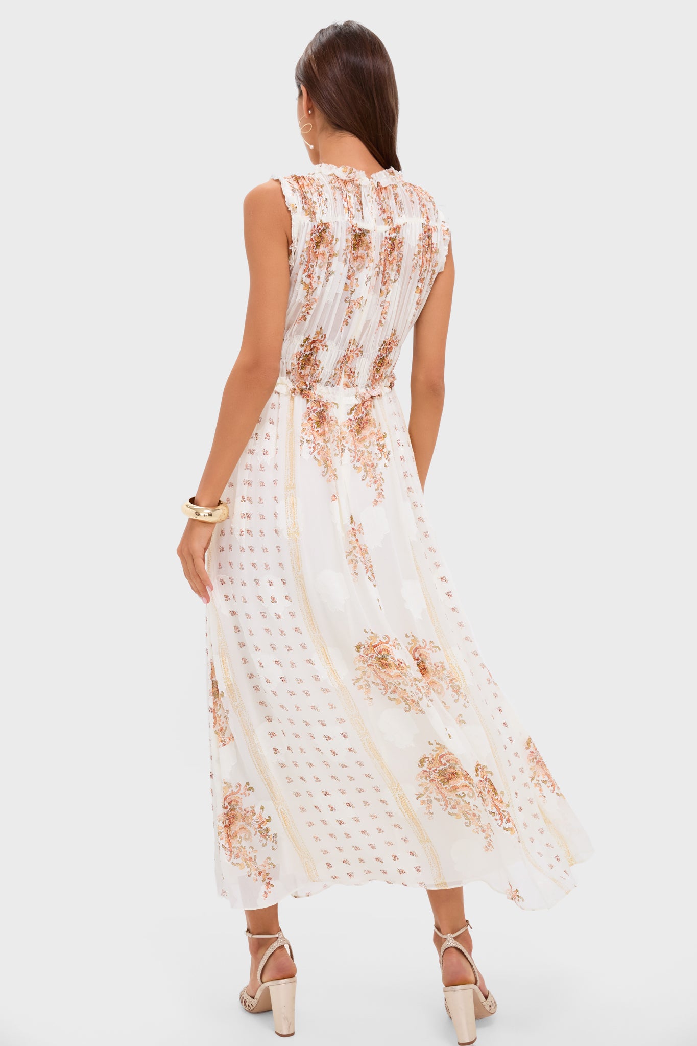 Alabaster Kasia Sleeveless Midi Dress