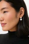 White Freshwater Pearl Sandra Earrings