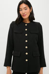 Black Tweed Jennings Jacket