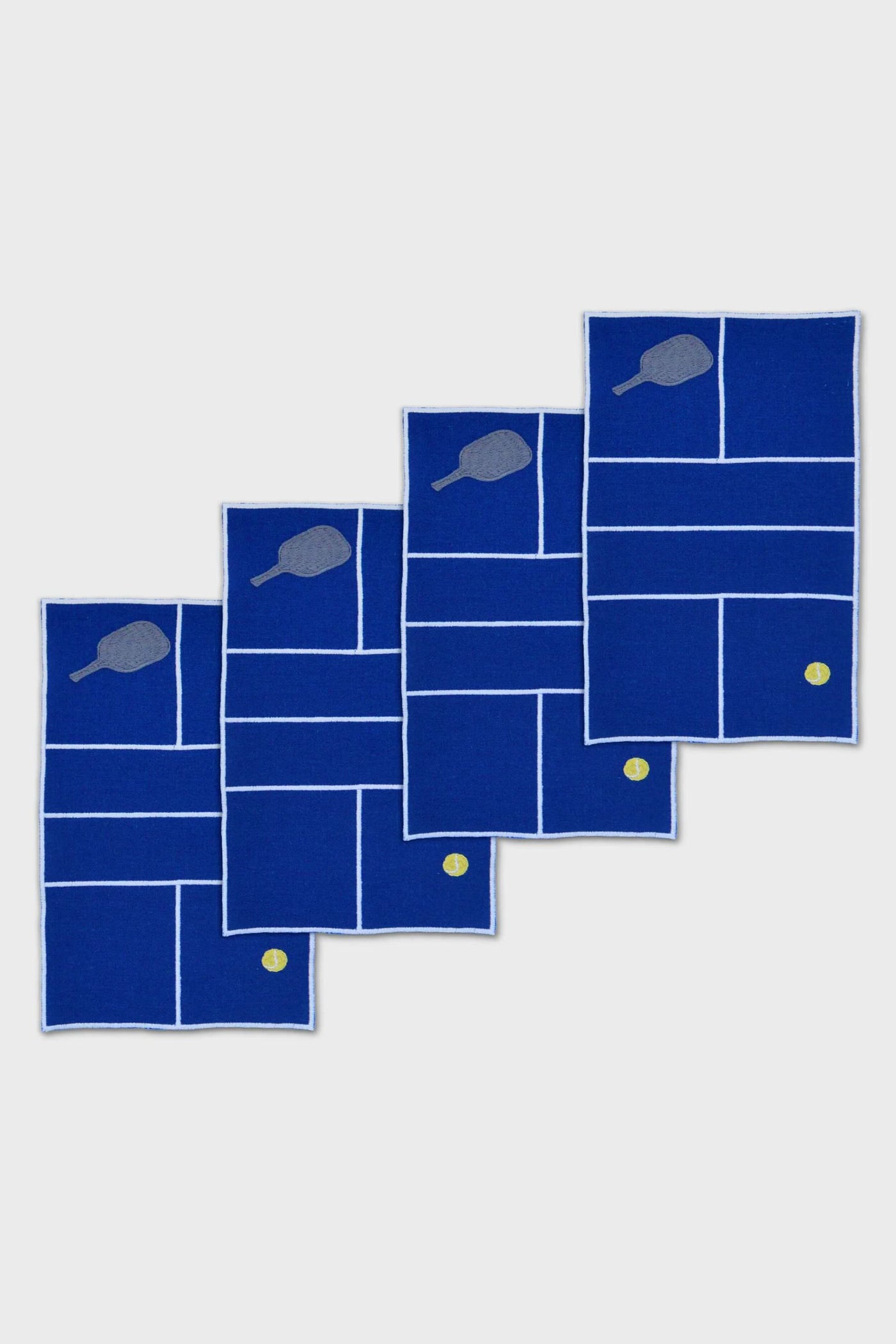Pickleball Cocktail Napkins (Set of 4)