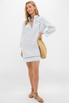 Pale Blue Cutout Dawson Tunic