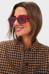 Cherry Margaret Sunglasses