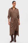 Morel Alessandra Sarong Shirt Dress