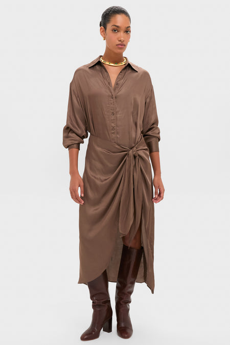 Morel Alessandra Sarong Shirt Dress