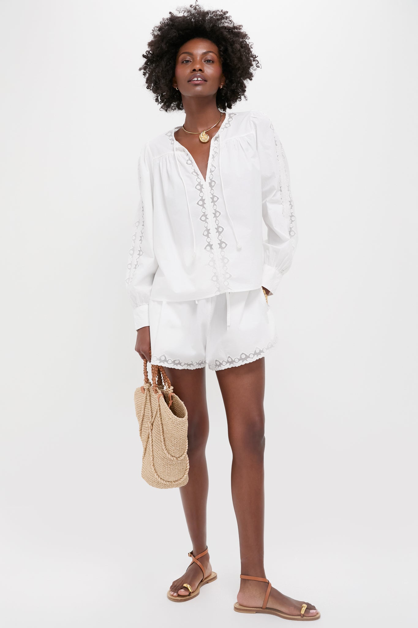 Pristine High Waisted Elowen Shorts