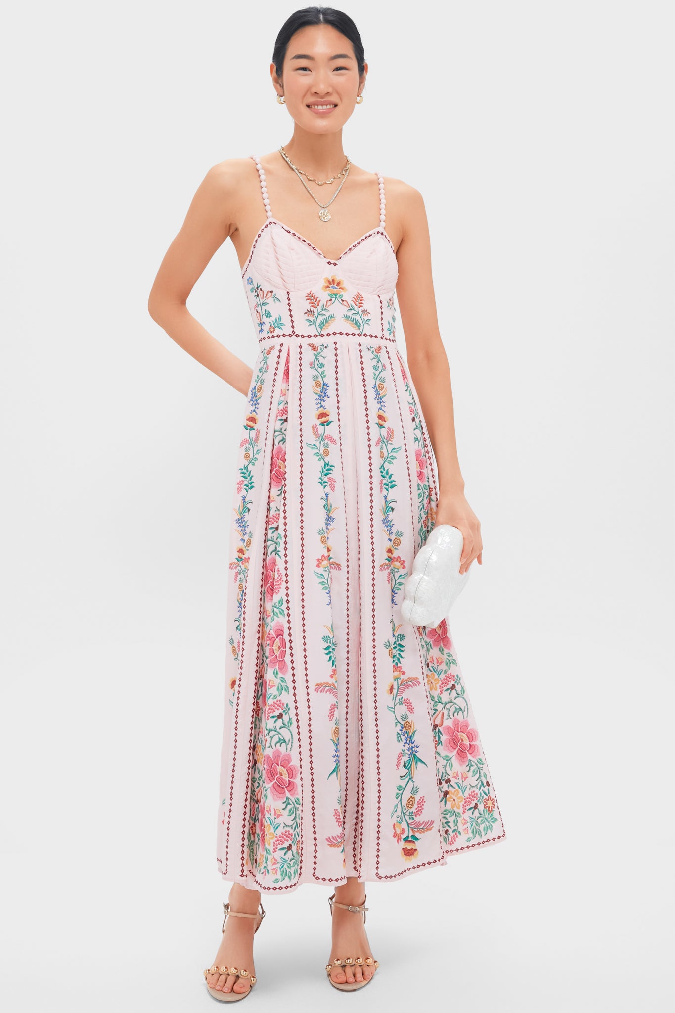 pink garden delight short sleeve maxi dress PRETTYGARDEN Women's Summer Wrap Maxi Dress Casual Boho Floral V Neck Short Sleeve Ruffle Hem Split Beach Long Dress