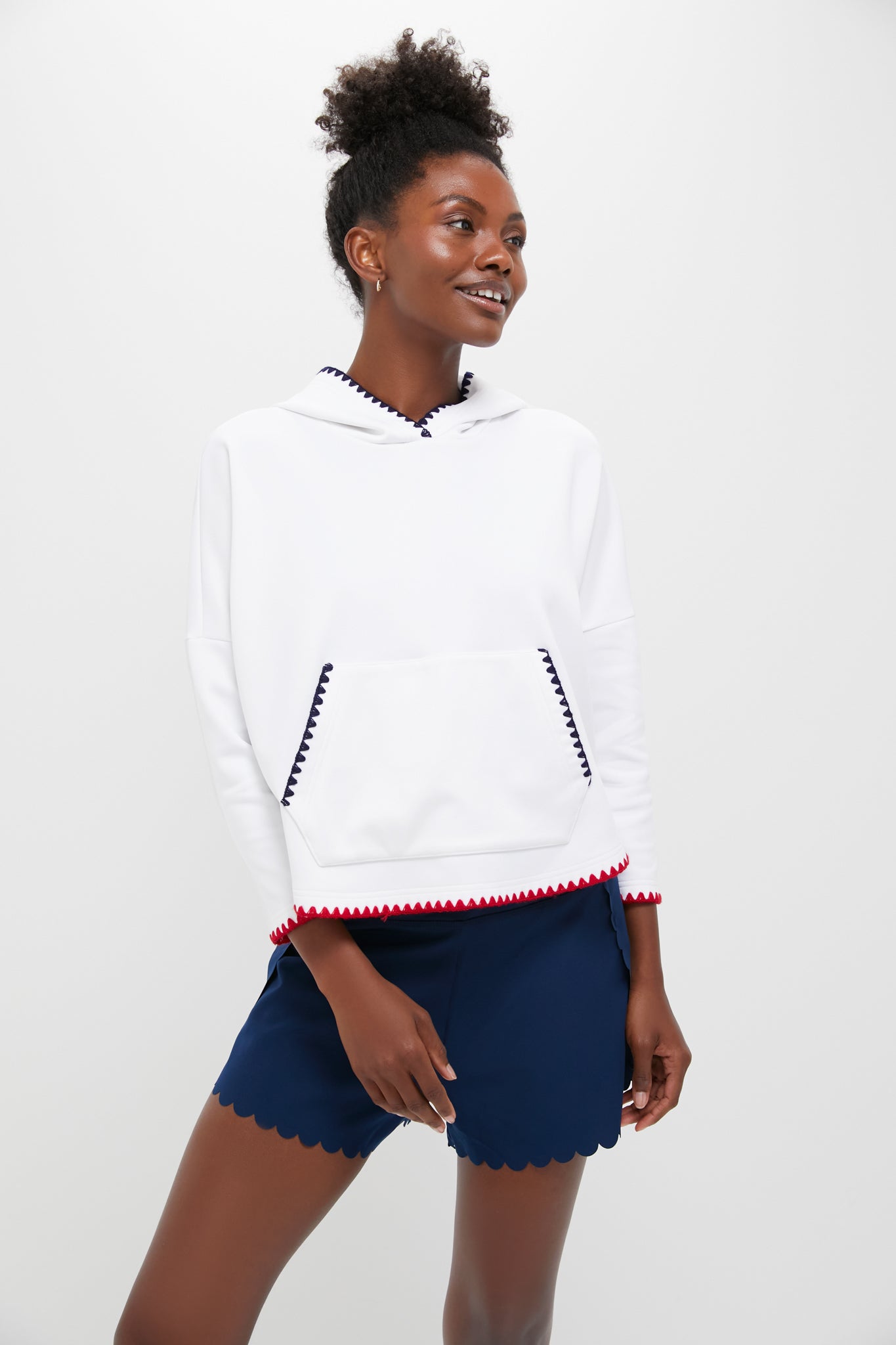 Cropped Americana Eden Sweatshirt